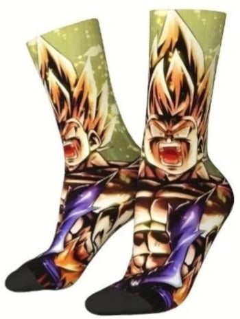 Medias Goku Pelo Amarillo