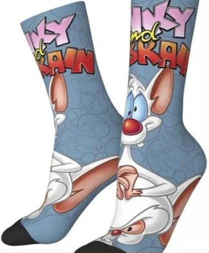 Medias Pinki y Cerebro Gris