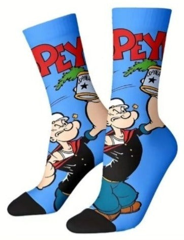 Medias Popeye el Marino_Azul