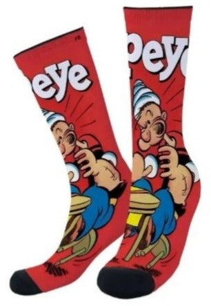 Medias Popeye el Marino_Rojo