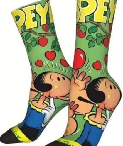 Medias Popeye el Marino_Verde