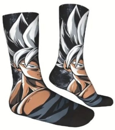 Medias Goku Pelo Blanco